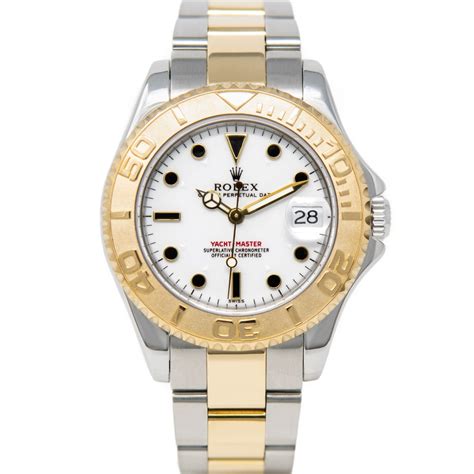 rolex yacht master 35mm on wrist